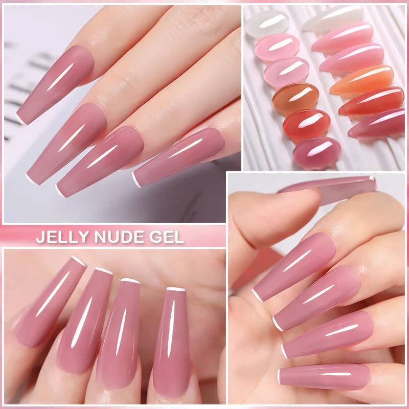 Pink Nude Jelly Gel 7ml - Image 7