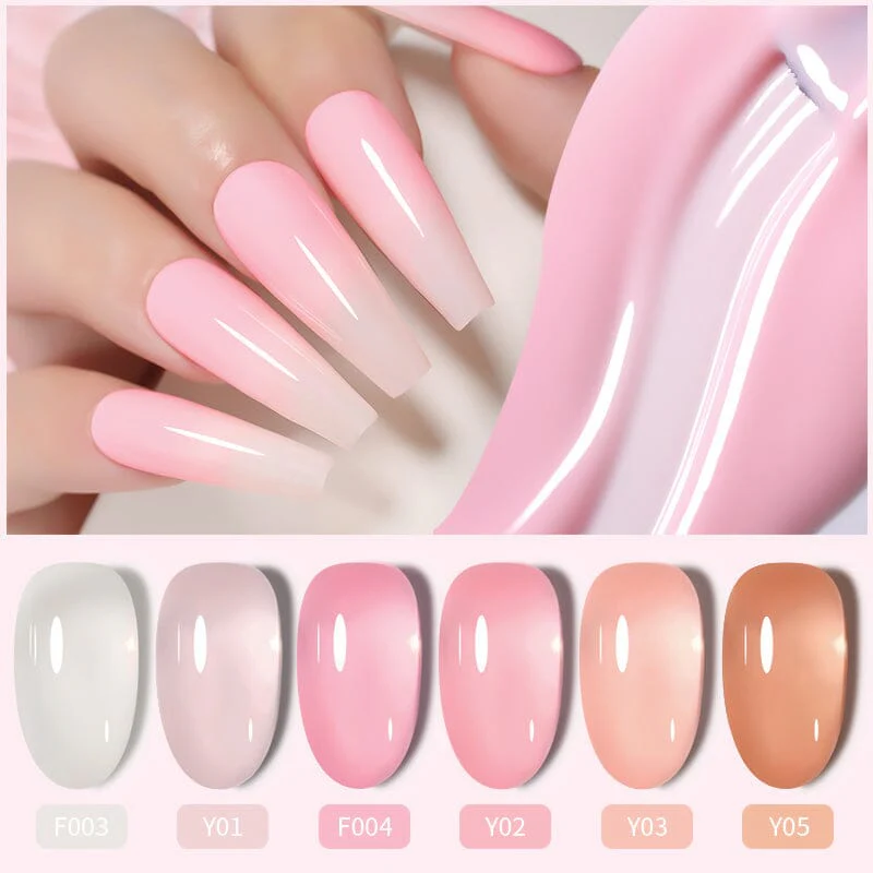 Pink Nude Jelly Gel 7ml - Image 8