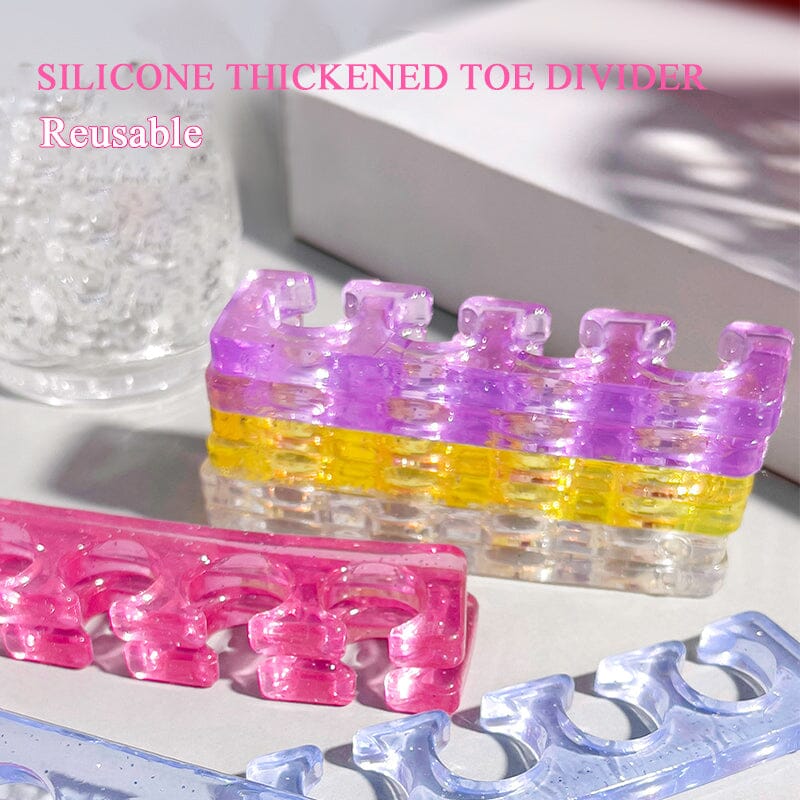 Pink Soft Silicone Finger Toe Separator - Image 4
