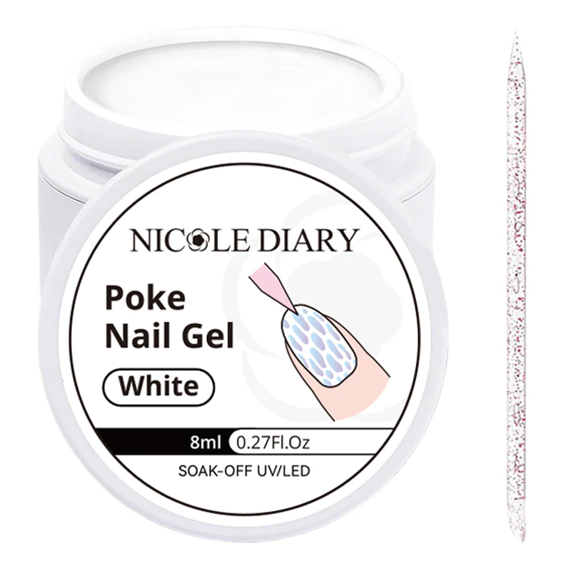 Poke Nail Gel White 8ml