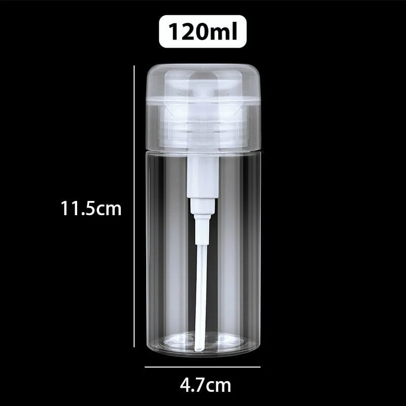 Pump Dispenser Refillerable Empty Bottle 120ml - Image 4