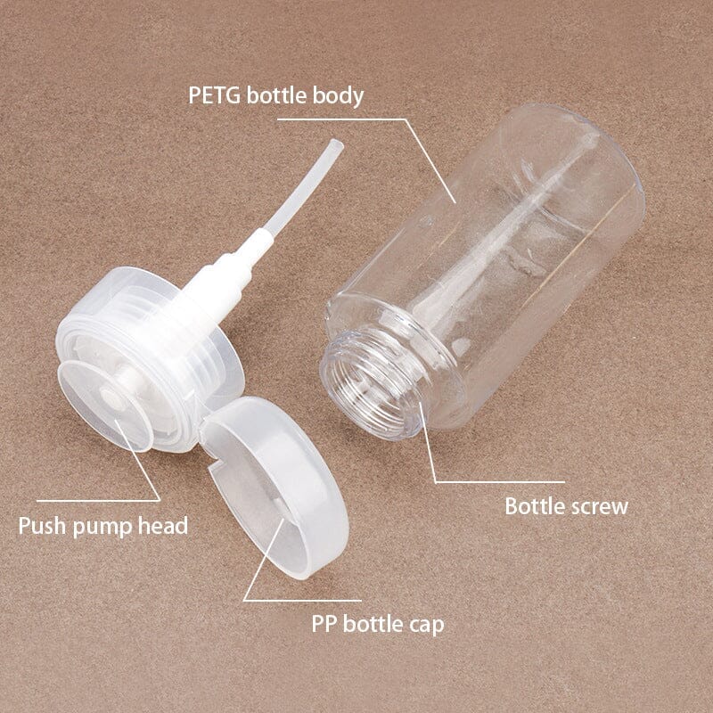 Pump Dispenser Refillerable Empty Bottle 200ml - Image 10