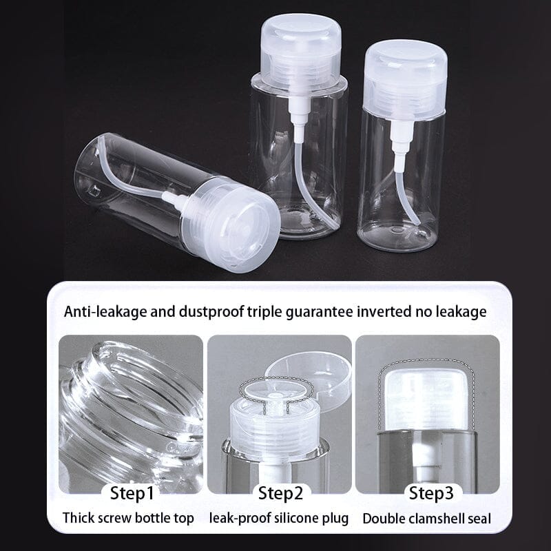 Pump Dispenser Refillerable Empty Bottle 200ml - Image 3
