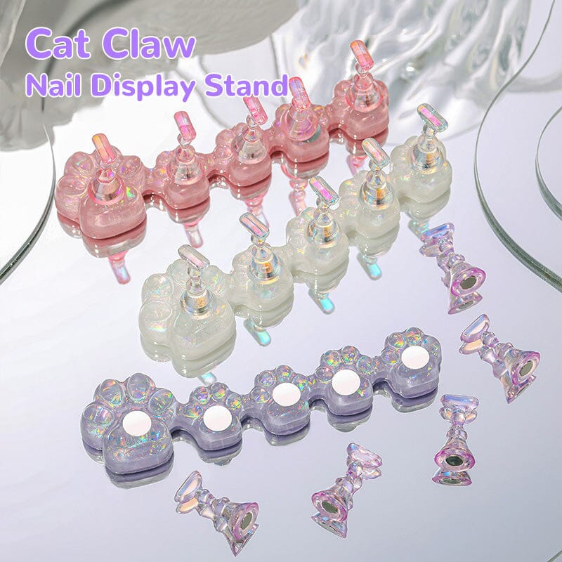 Pink Cat Claw Nail Stand - Image 4