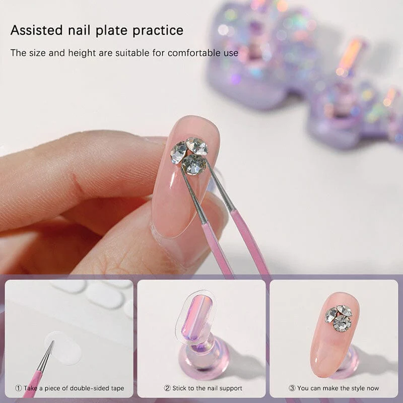 Pink Cat Claw Nail Stand - Image 7