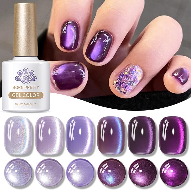 Purple Collection Cat Magnetic Gel Polish 10ml