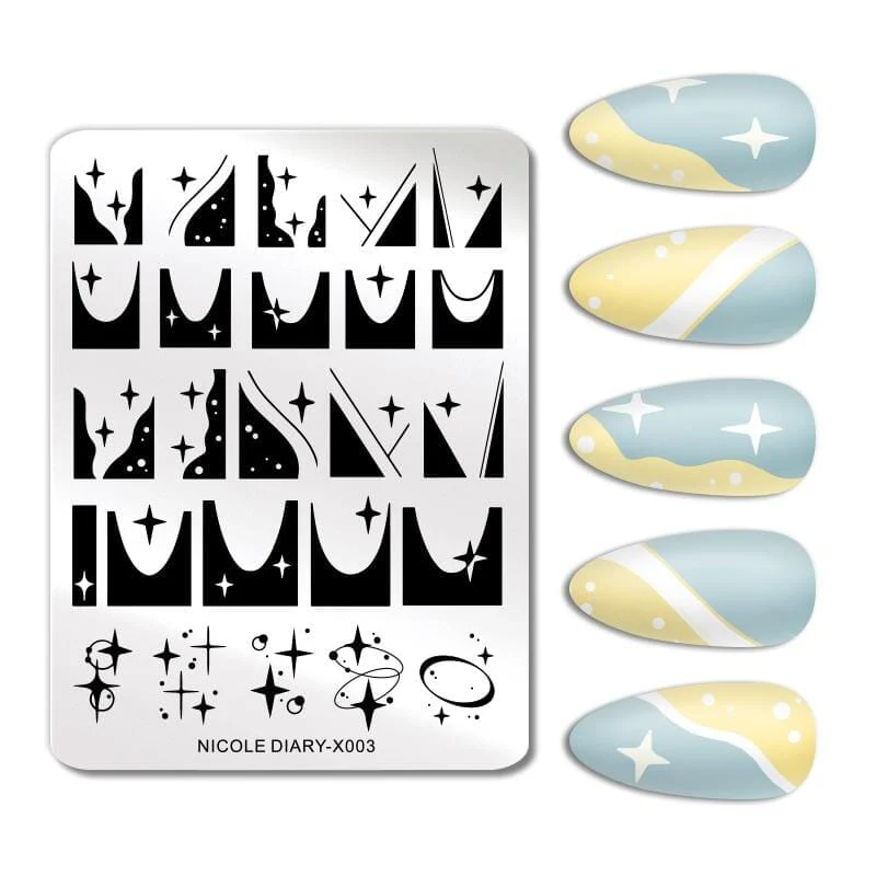 Rectangle Nail Stamping Plates - Image 23