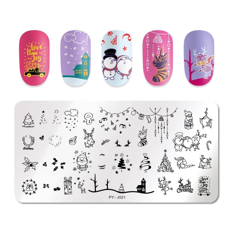 Rectangle Nail Stamping Plates - Image 42