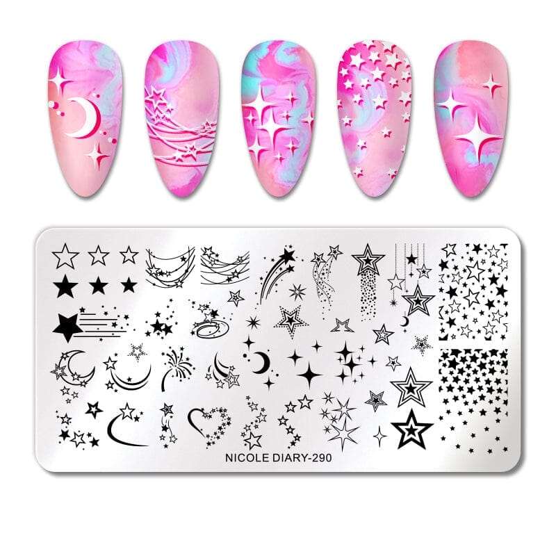 Rectangle Nail Stamping Plates - Image 98