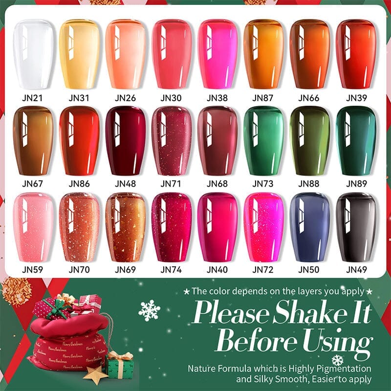 Christmas Series Jelly Gel Polish 10ml - Image 3