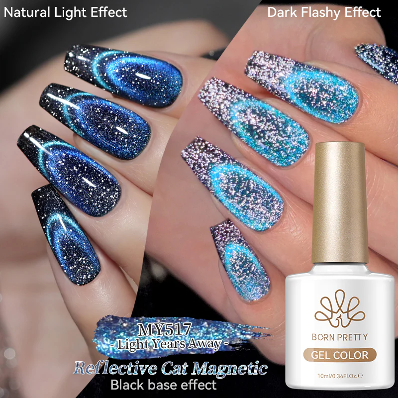 Reflective Cat Magnetic Gel MY517 Light Years Away 10ml - Image 3
