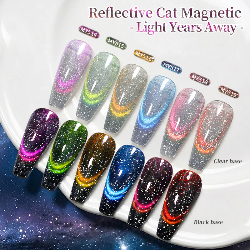 Reflective Cat Magnetic Gel MY514 Light Years Away 10ml - Image 6