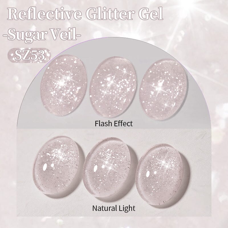Reflective Gel SZ53 Sugar Veil 10ml - Image 5