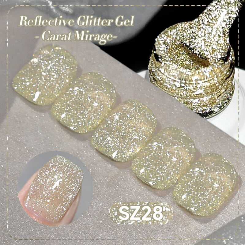 Reflective Glitter Gel Carat Mirage 10ml - Image 10