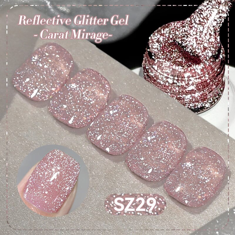Reflective Glitter Gel Carat Mirage 10ml - Image 11