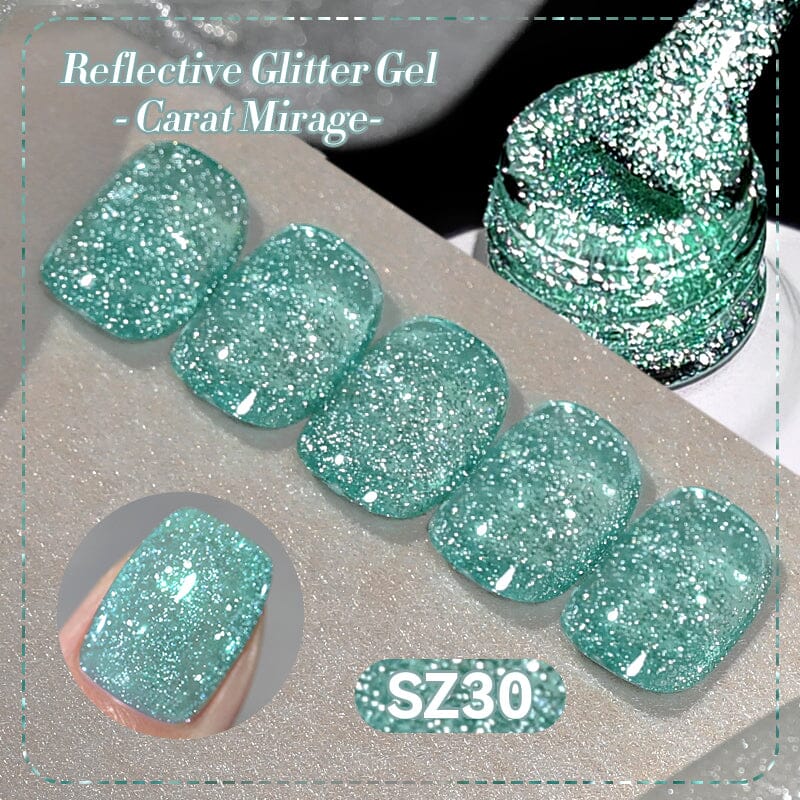 Reflective Glitter Gel Carat Mirage 10ml - Image 12