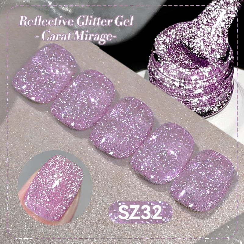 Reflective Glitter Gel Carat Mirage 10ml - Image 14