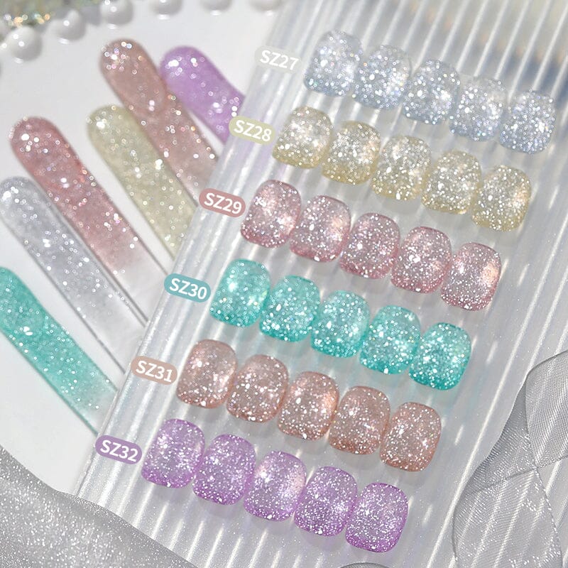 Reflective Glitter Gel Carat Mirage 10ml - Image 6