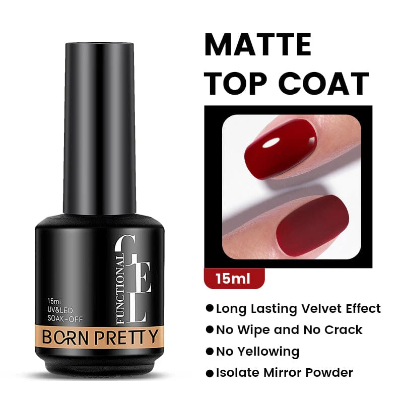 Matte Top Coat 15ml - Image 3
