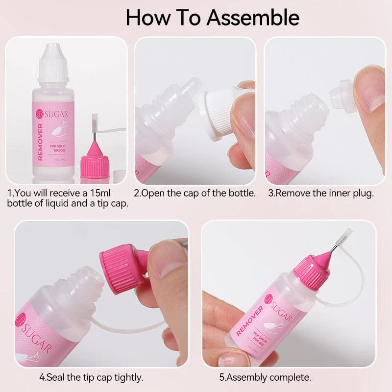 Remover For Solid Tips Gel 15ml - Image 11