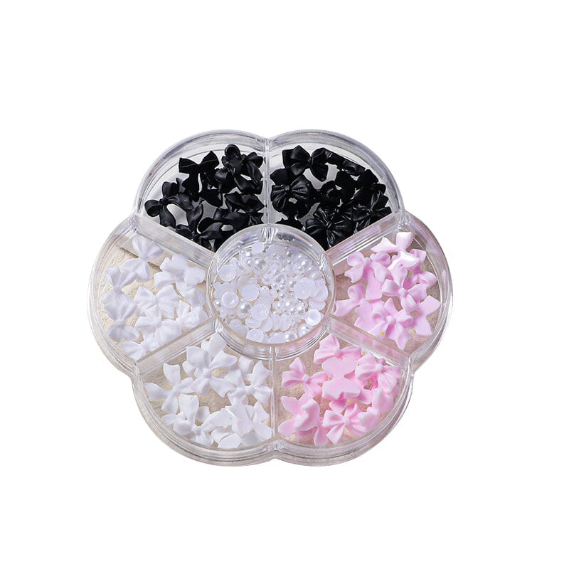 Resin Bowknot #02 Nail Decoration in Wheel