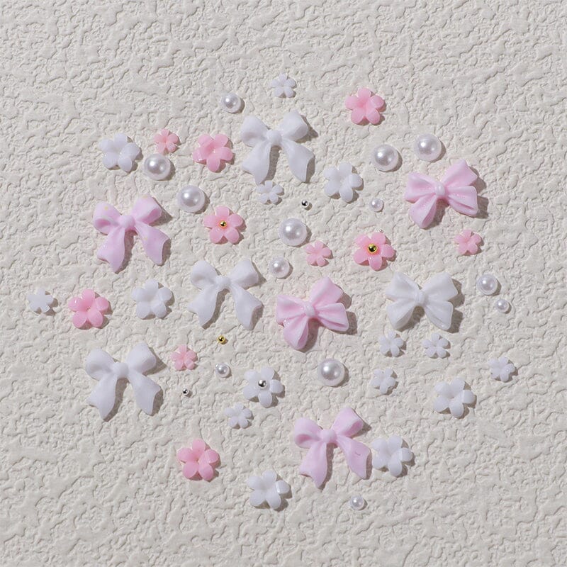Resin Bowknot #04 Nail Decoration in Wheel - Image 2
