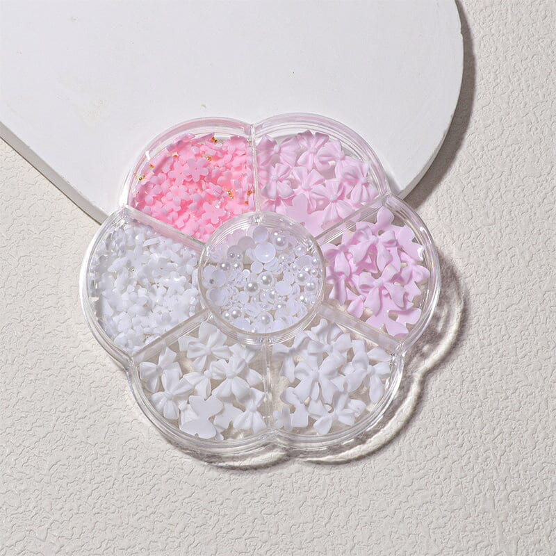 Resin Bowknot #04 Nail Decoration in Wheel - Image 3
