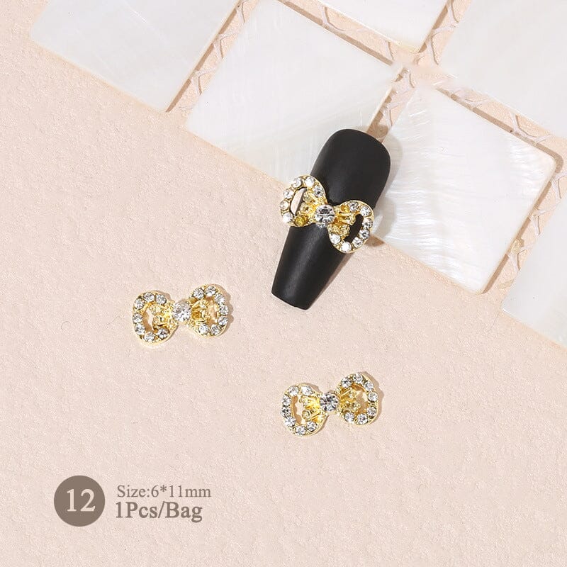 Rhinestones Alloy 3D Nail Decoration #06 - Image 23