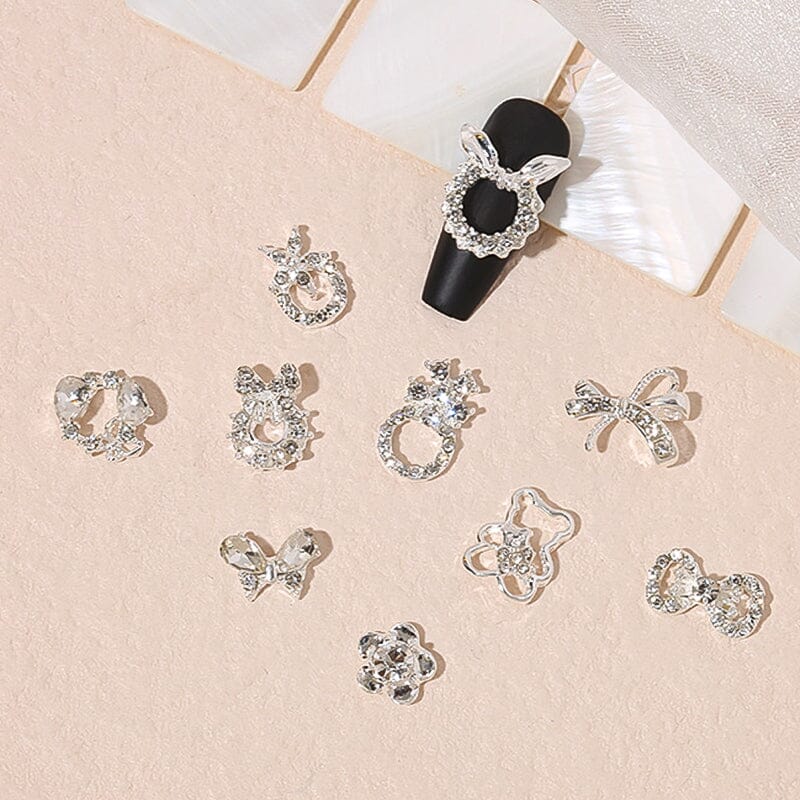 Rhinestones Alloy 3D Nail Decoration #06 - Image 7