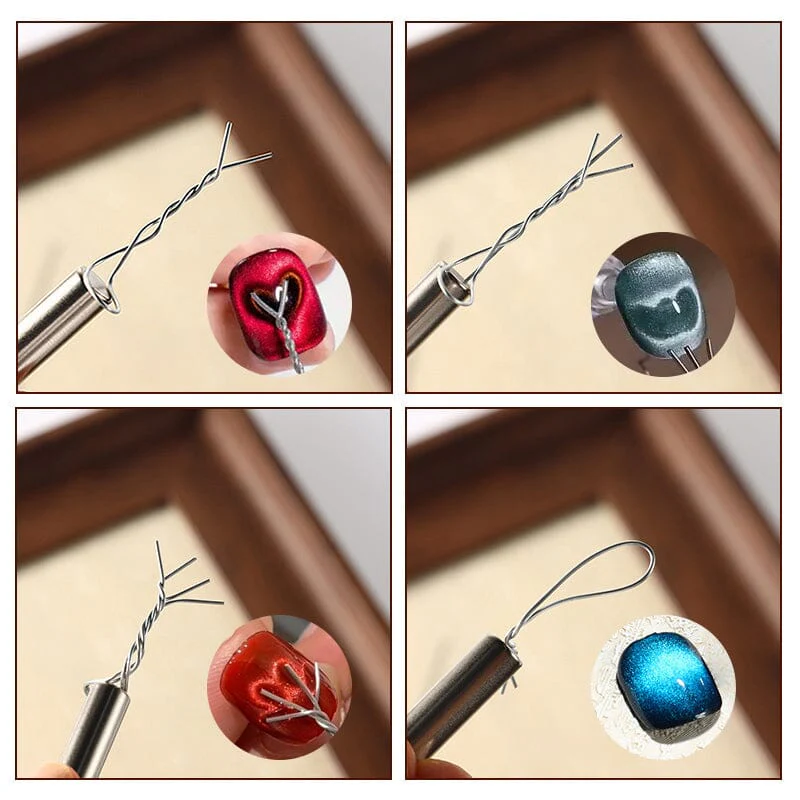 Round Cat Magnetic Stick with 5pcs Flexible Iron Wire - Image 9