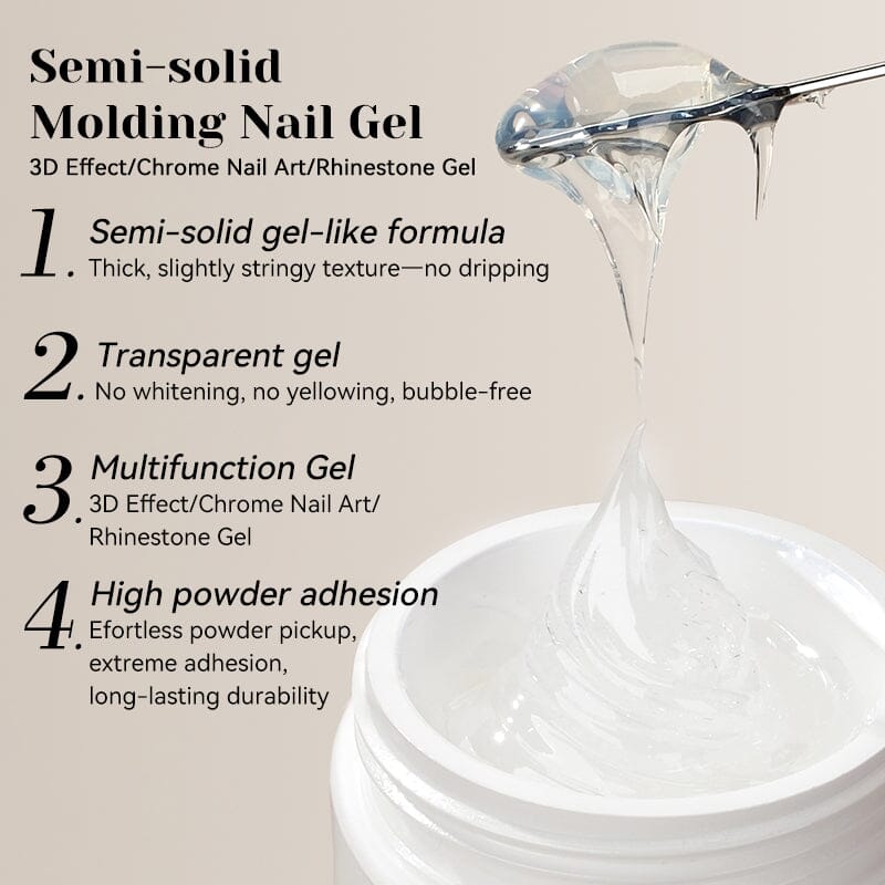Semi-solid Modeling Nail Gel 8ml - Image 12