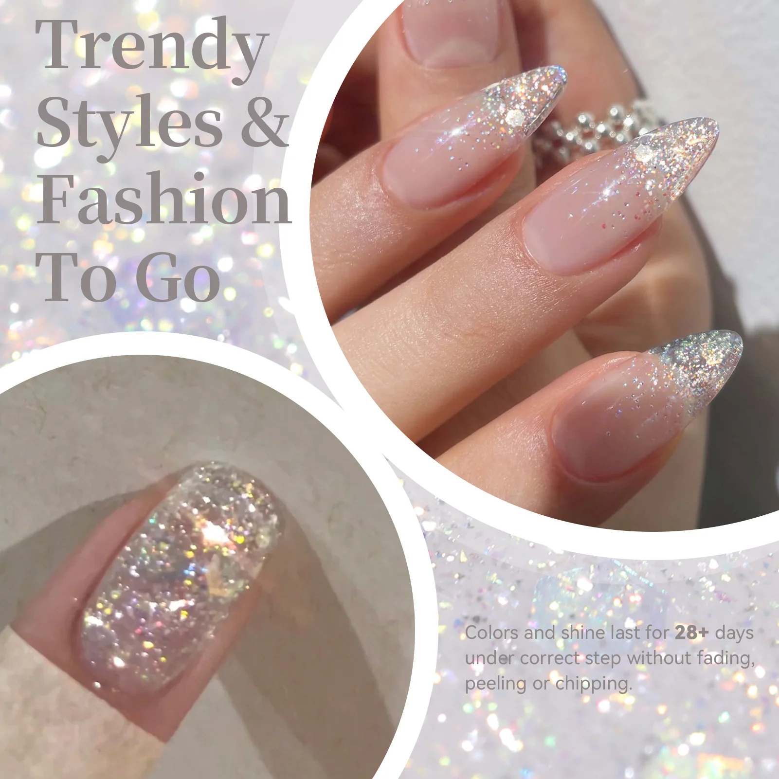 Sequins Jelly Gel JN92 Elven Light 10ml - Image 4