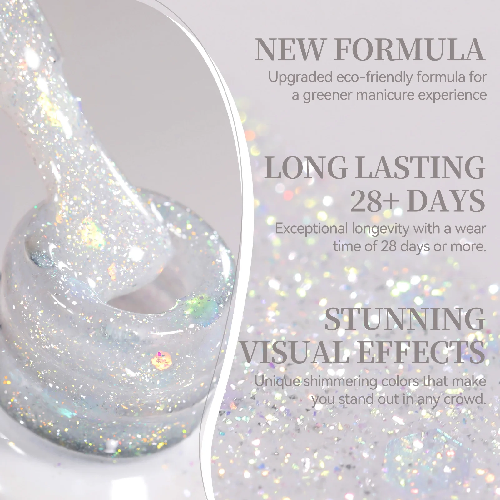 Sequins Jelly Gel JN92 Elven Light 10ml - Image 6