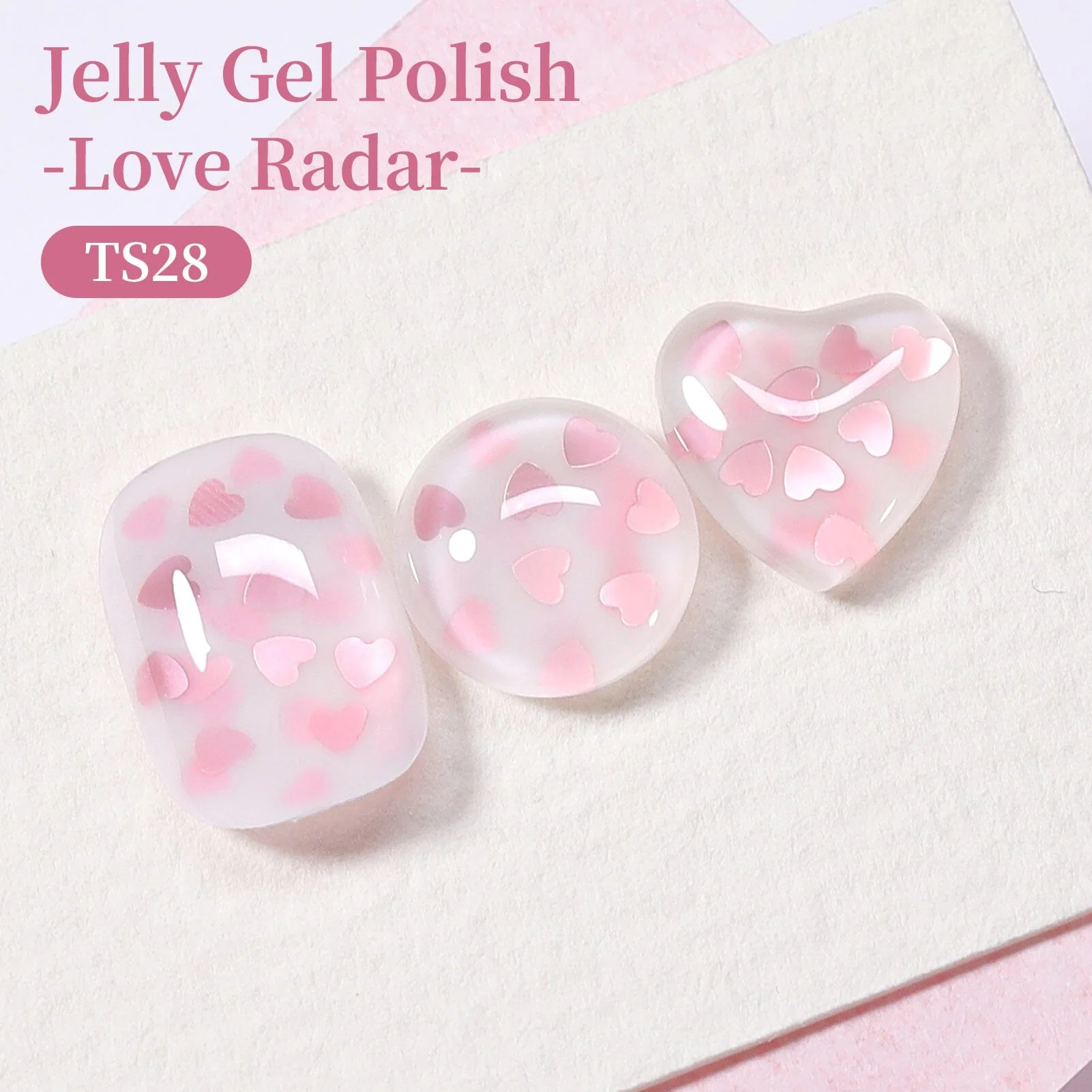 Sequins Jelly Gel TS28 Love Radar 15ml - Image 4