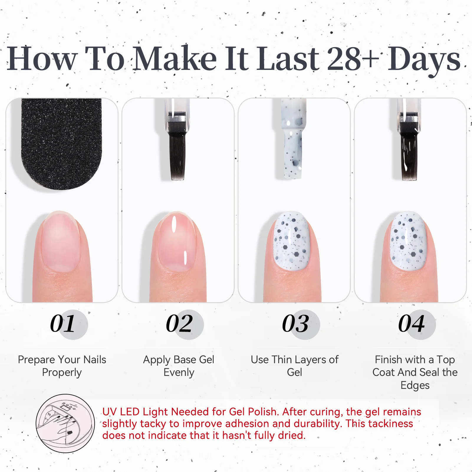 Sequins Jelly Gel TS31 Cream Topping 15ml - Image 5