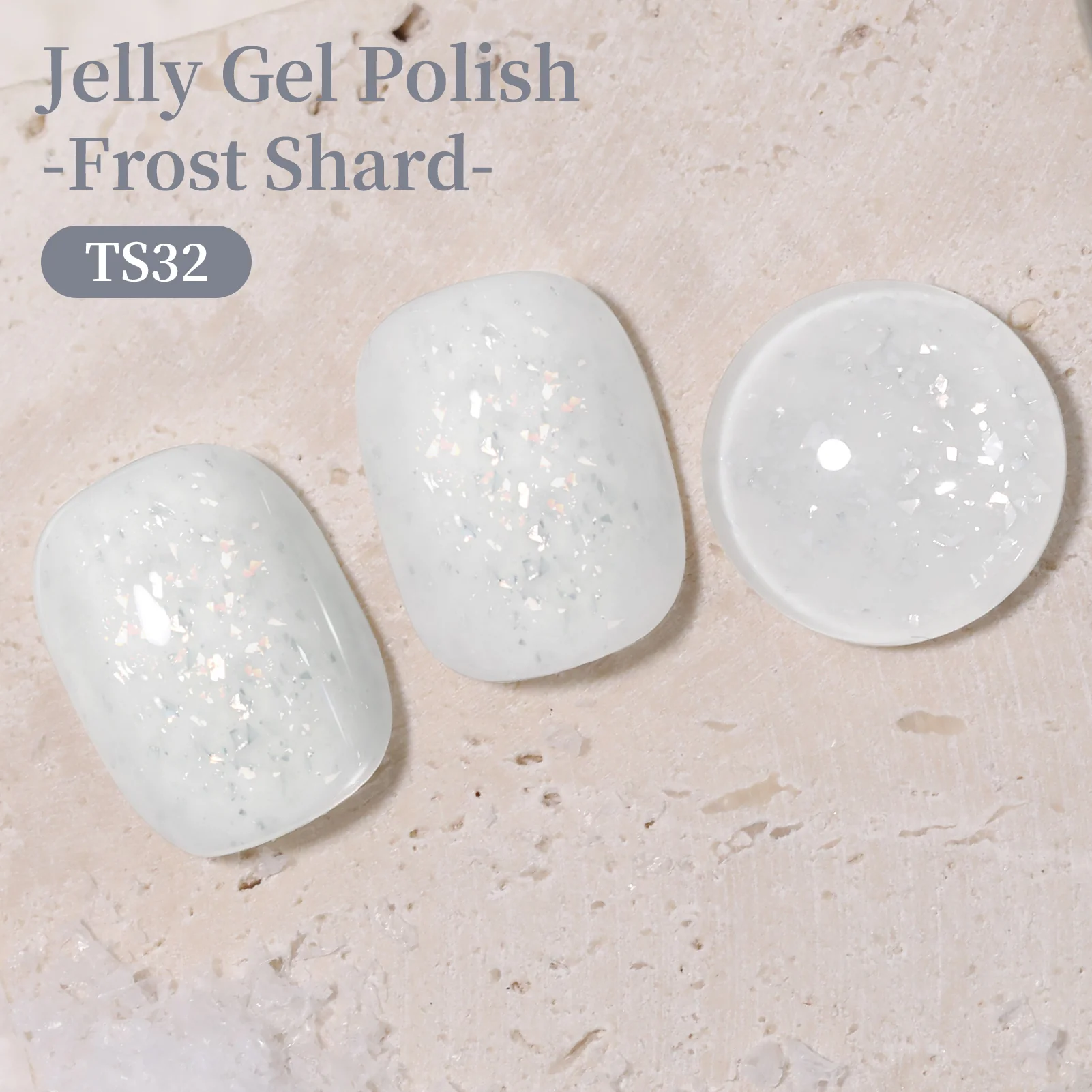 Sequins Jelly Gel TS32 Frost Shard 15ml - Image 4