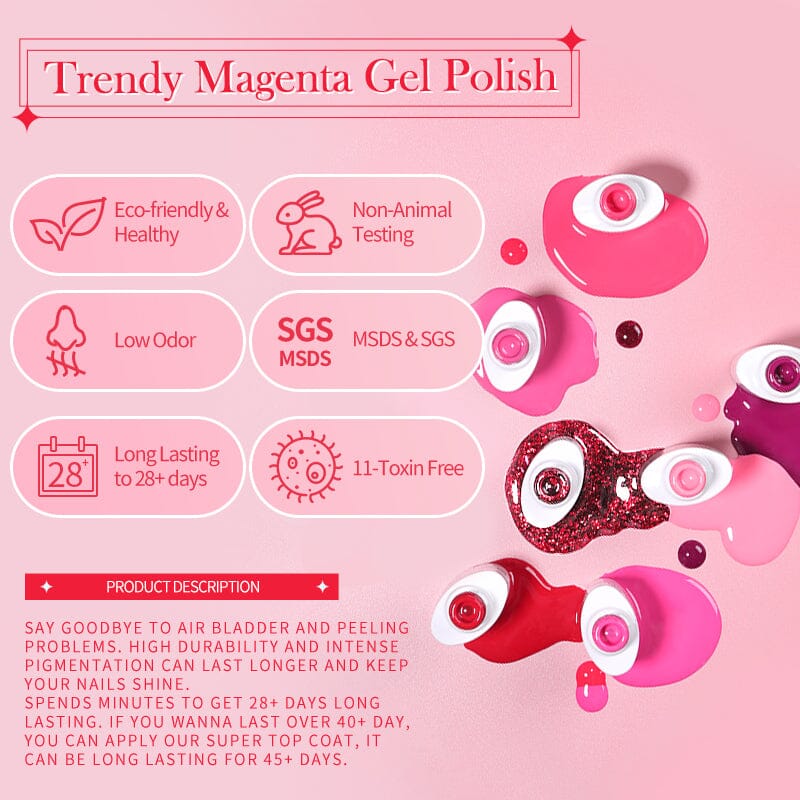 Color Gel Polish CG085 10ml - Image 9
