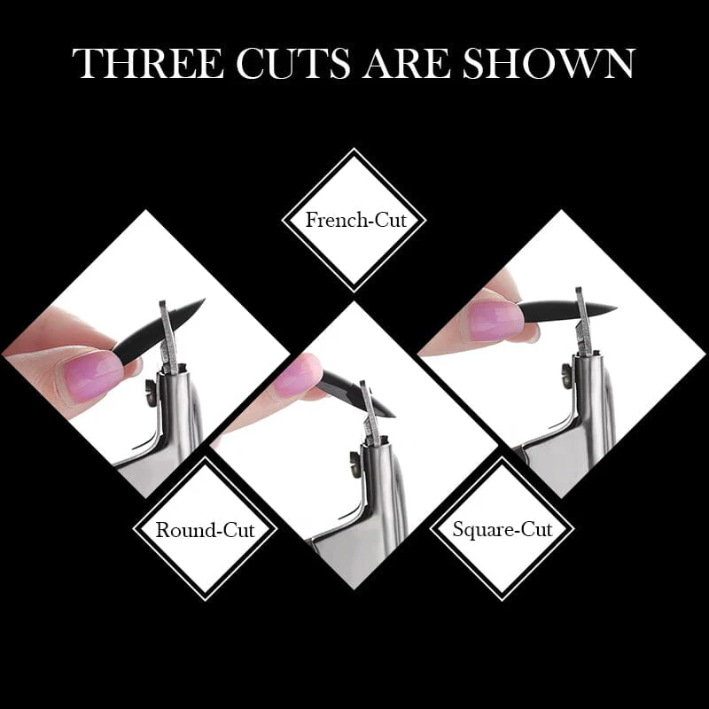 Silver Nail Tips Edge Cutter Clipper - Image 12