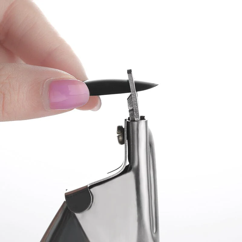 Silver Nail Tips Edge Cutter Clipper - Image 2