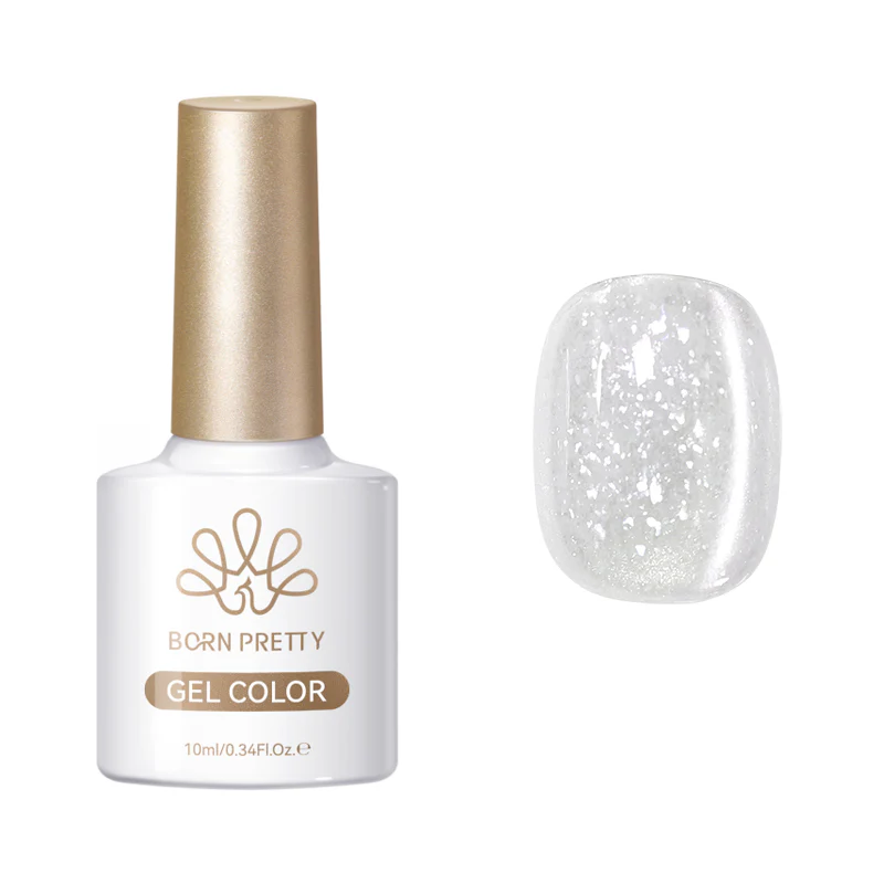 Snow Velvet Cat Magnetic Gel MY548 Bling White 10ml