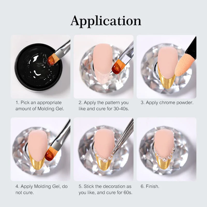 Solid Chrome Molding Gel 5g - Image 8