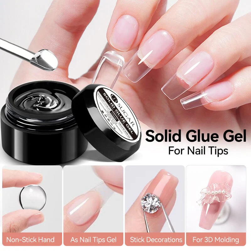 Solid Glue Gel For Nail Tips 10ml - Image 6