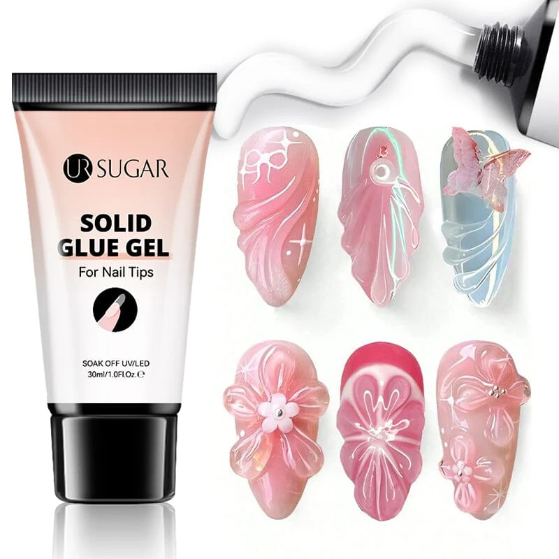 Solid Glue Gel For Nail Tips 30ml