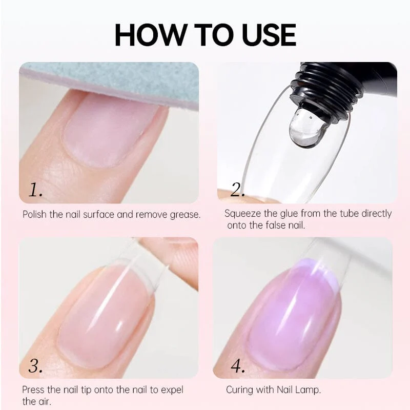 Solid Glue Gel For Nail Tips 30ml - Image 13