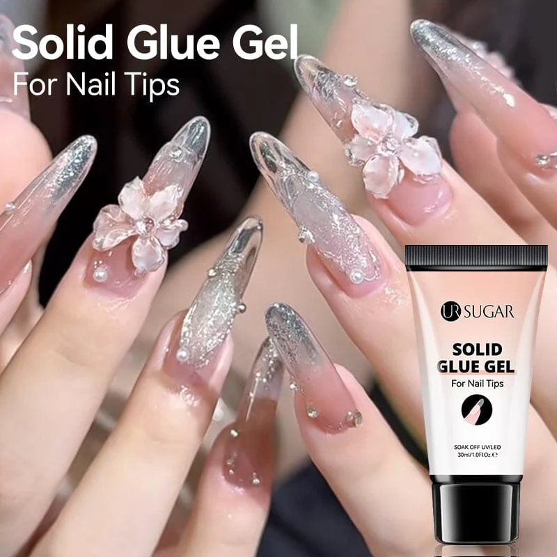 Solid Glue Gel For Nail Tips 30ml - Image 3