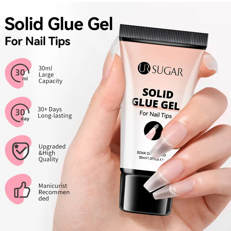 Solid Glue Gel For Nail Tips 30ml - Image 8