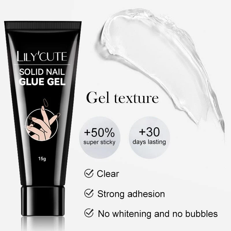 Solid Nail Glue Gel 15g - Image 5