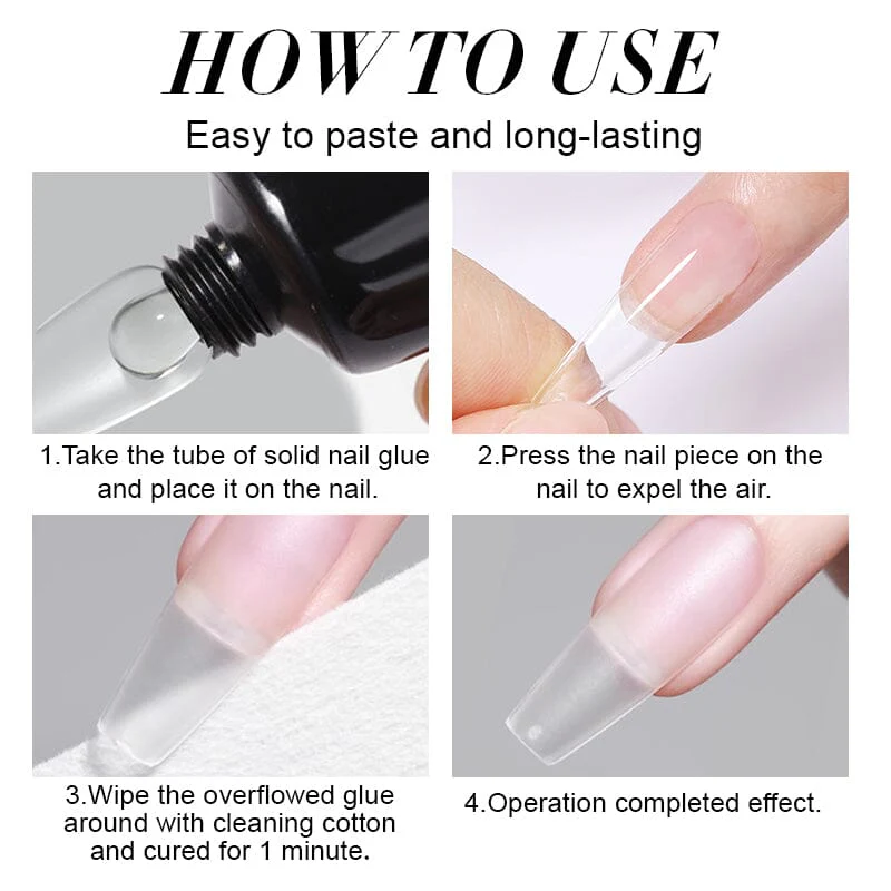 Solid Nail Glue Gel 15g - Image 8