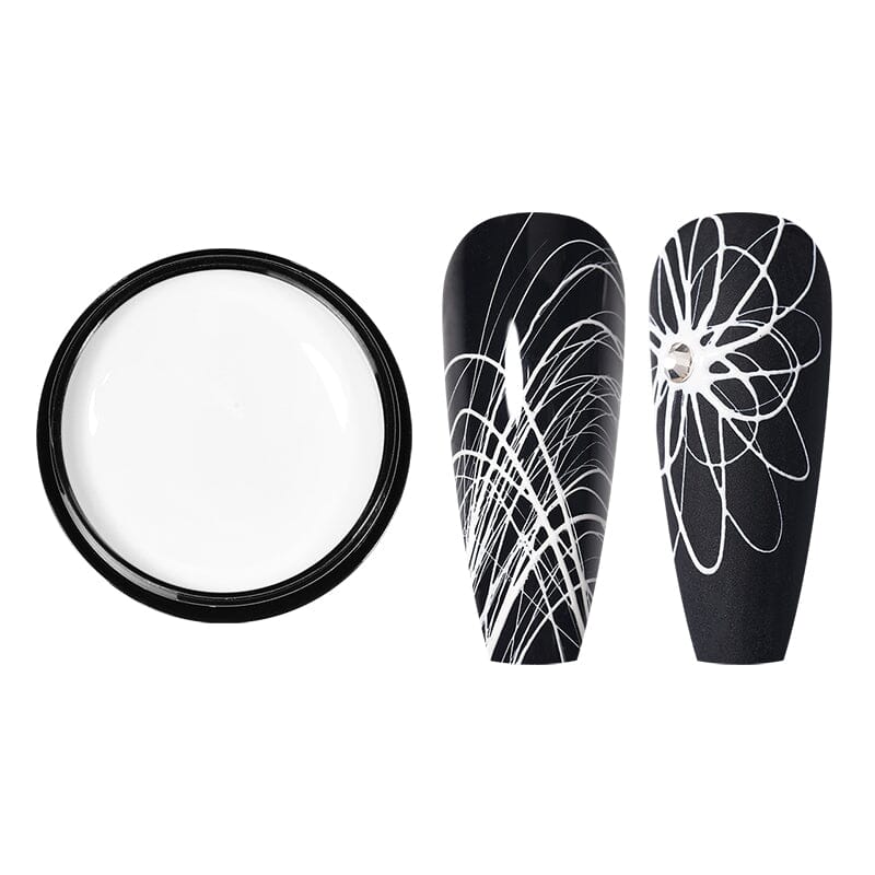 Spider Nail Gel SG01 White 5ml - Image 10