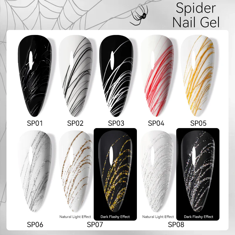 Spider Nail Gel SP03 8ml - Image 4